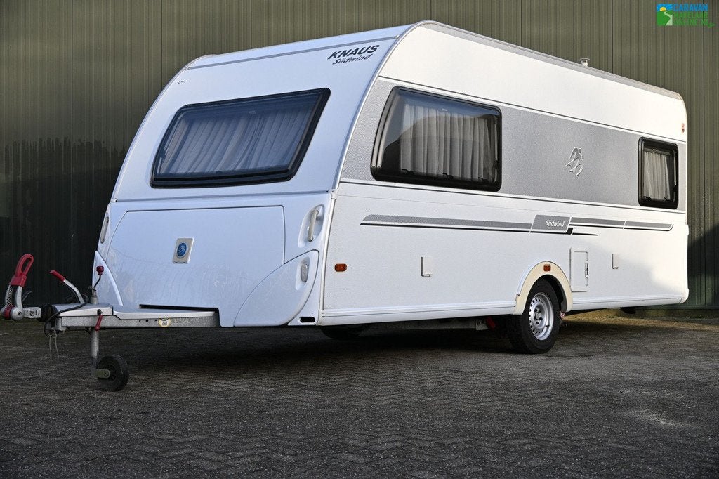Knaus Südwind 500 EU Enkele bedden|Voortent|Mover|zakluifel, Caravans en Kamperen, Caravans, Kachel, Rondzit, Bedrijf, 5 tot 6 meter