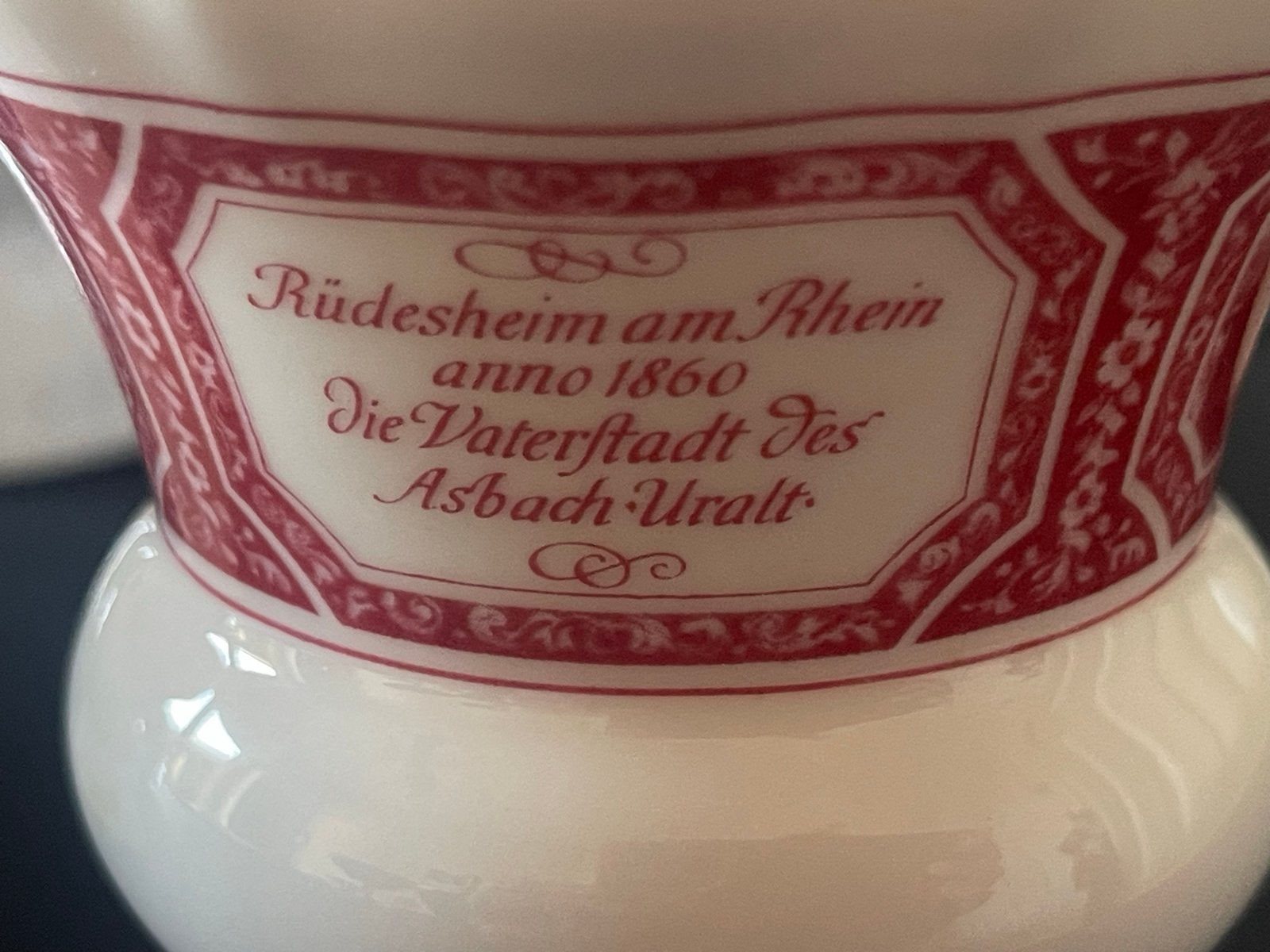 Rüdesheimer Kaffee servies - Asbach Uralt - Heinrich, Antiek en Kunst, Ophalen of Verzenden