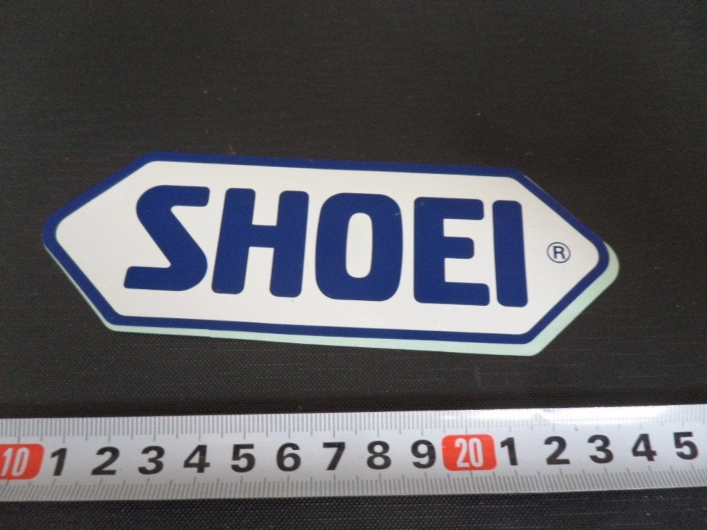 sticker logo helmen SHOEI, Ophalen, Zo goed als nieuw