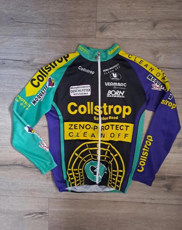 Wielershirt Team Collstrop 1997, Gebruikt, L, Vermarc, Bovenkleding