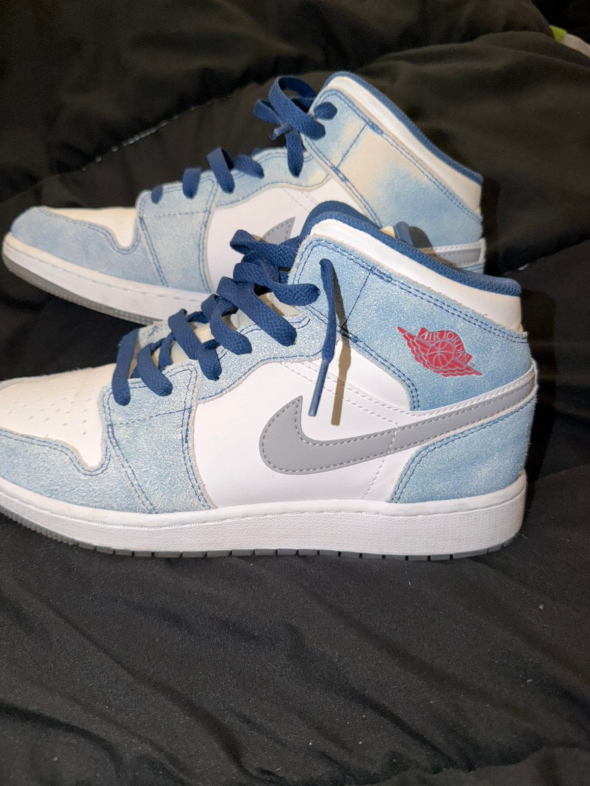 Mooie Nike Jordan schoenen, Kleding | Dames, Schoenen, Sneakers of Gympen, Gedragen, Verzenden, Blauw