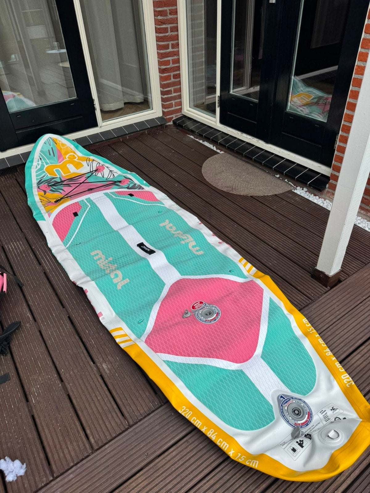 Mistral Floral Sup Board, Ophalen of Verzenden, Zo goed als nieuw, SUP-boards