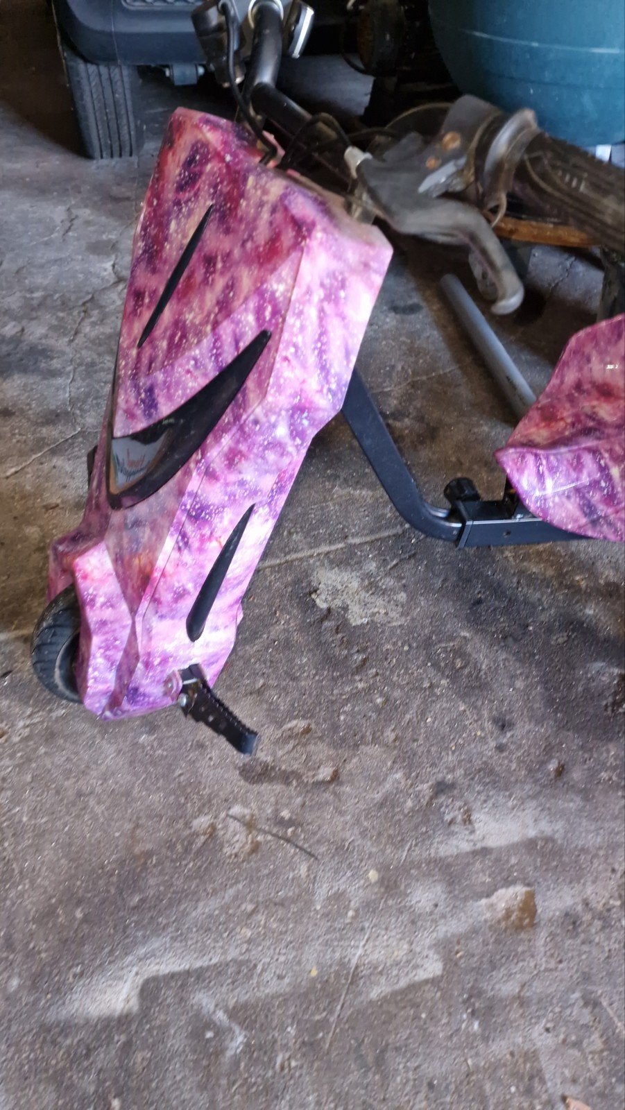 Elektrische Drift Trike - Roze/Paars met LED-verlichting, Ophalen, Gebruikt, Overige typen, Onbekend