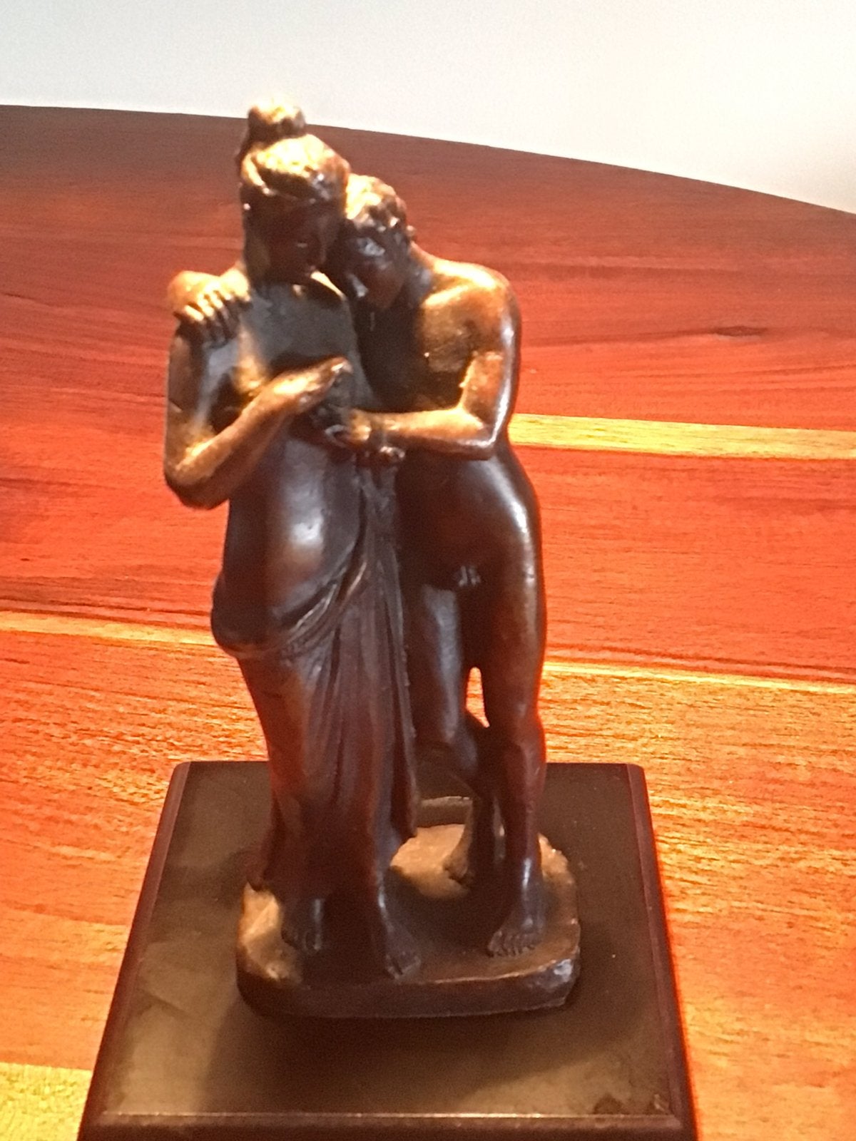 Verliefd  stel stel.,brons beeld.,copie,Antonio Canova 1793, Ophalen of Verzenden