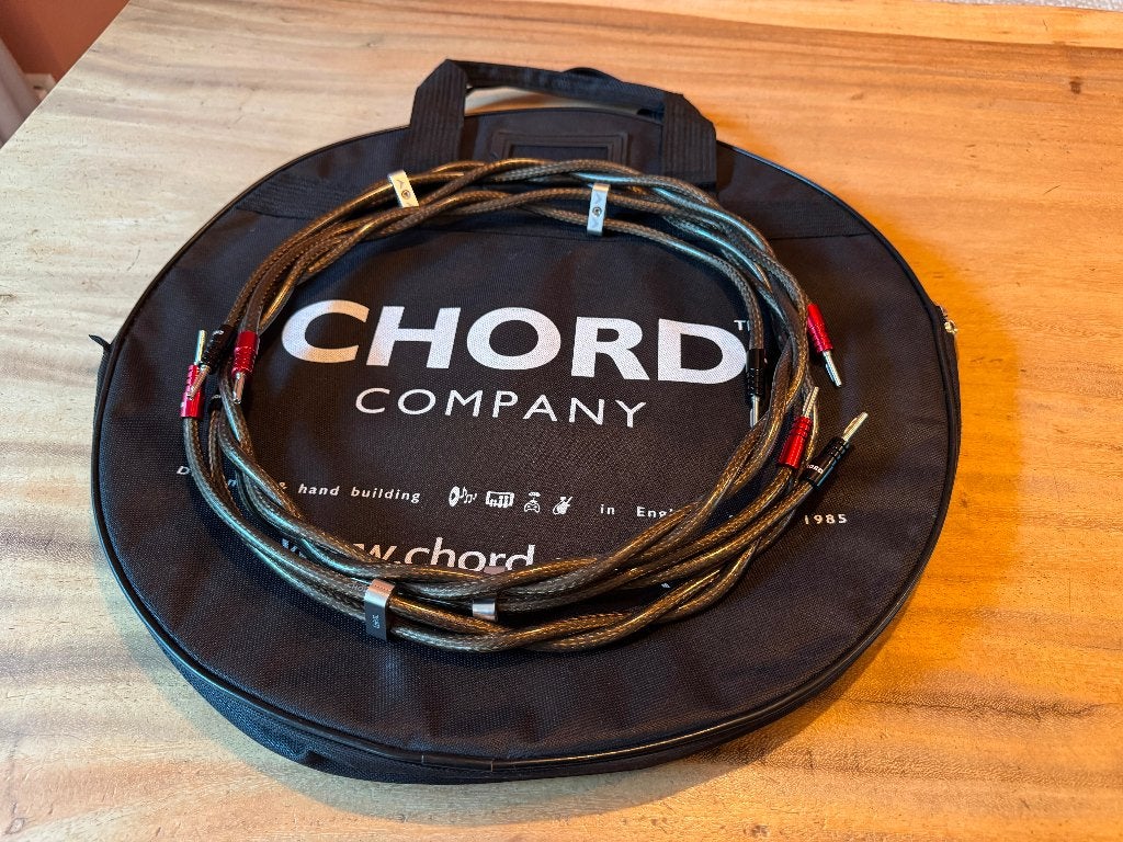 Chord Epic XL - set luidsprekerkabel - 1,5 meter, Audio, Tv en Foto, Audiokabels en Televisiekabels, Ophalen of Verzenden, Zo goed als nieuw