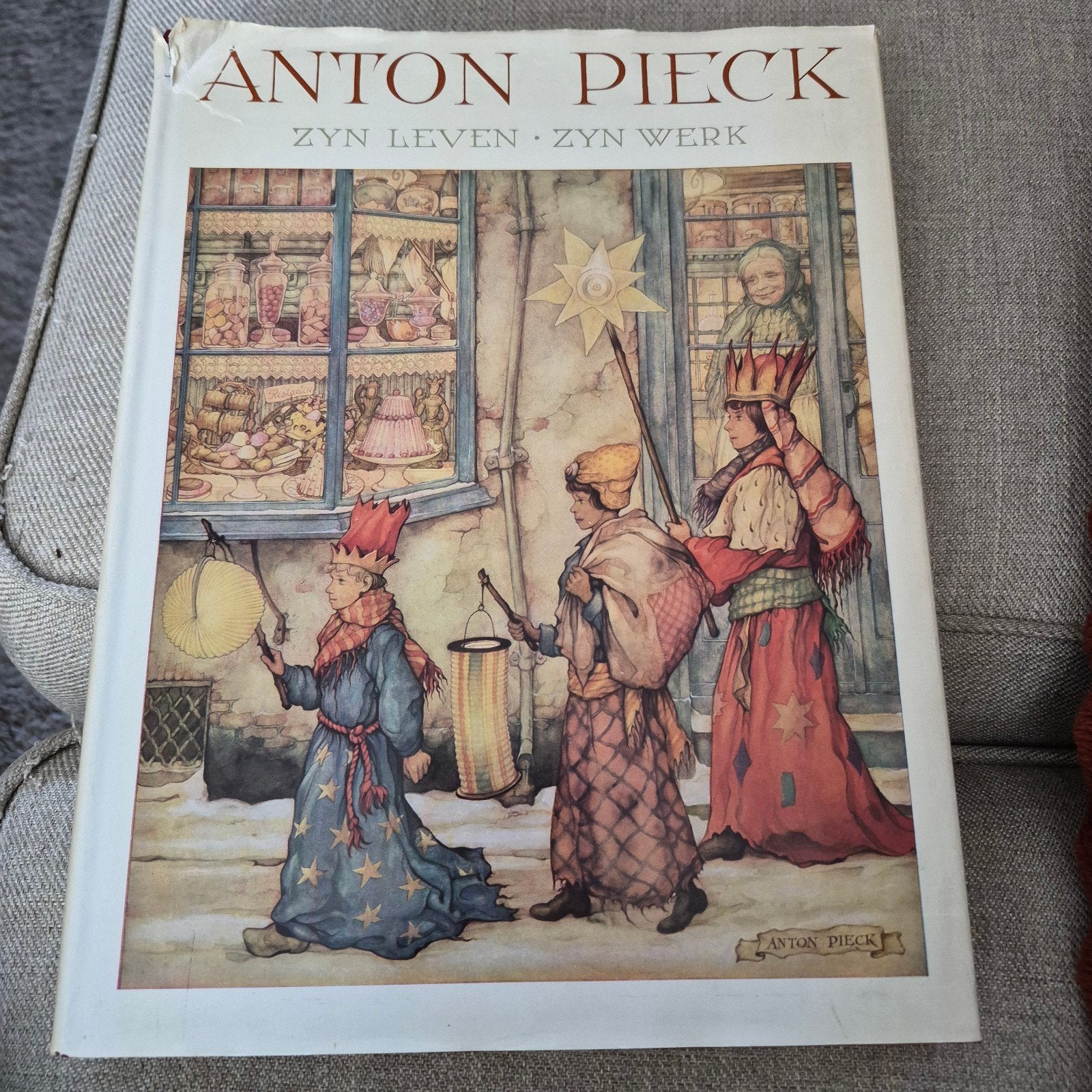 Anton Pieck – Set van 5 boeken – Sfeervolle nostalgie en pra, Ophalen of Verzenden