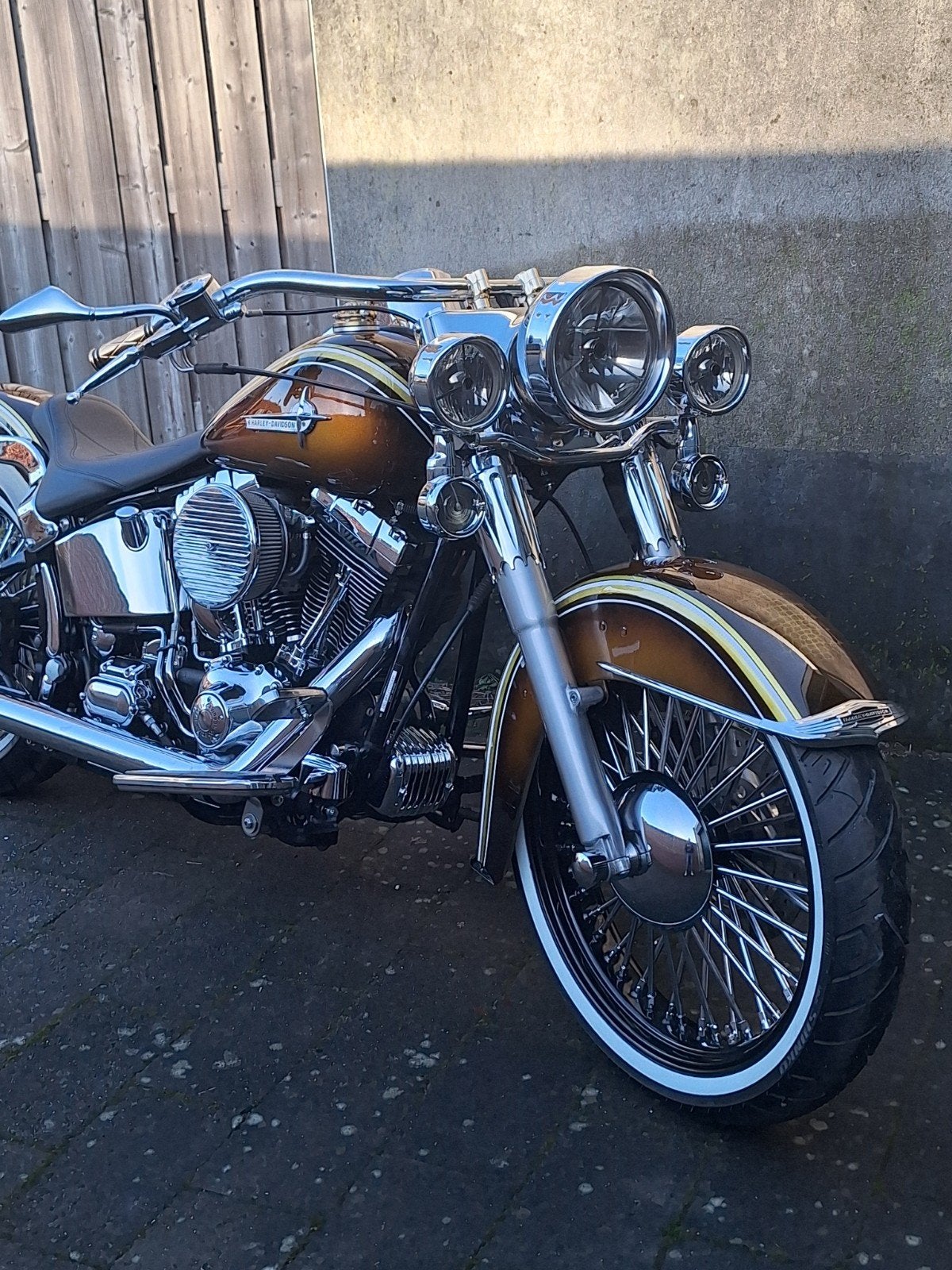 Harley davidson hd Mexican vicla bloedmooi orig. nl., Motoren, Particulier, Chopper