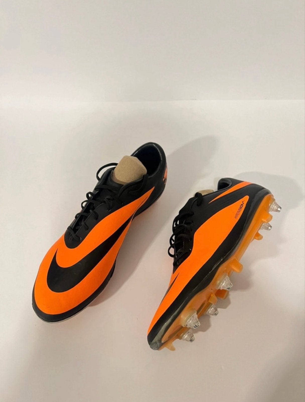 Nike Hypervenom Phantom voetbalschoenen - Oranje/Zwart, Ophalen of Verzenden, Zo goed als nieuw, Schoenen