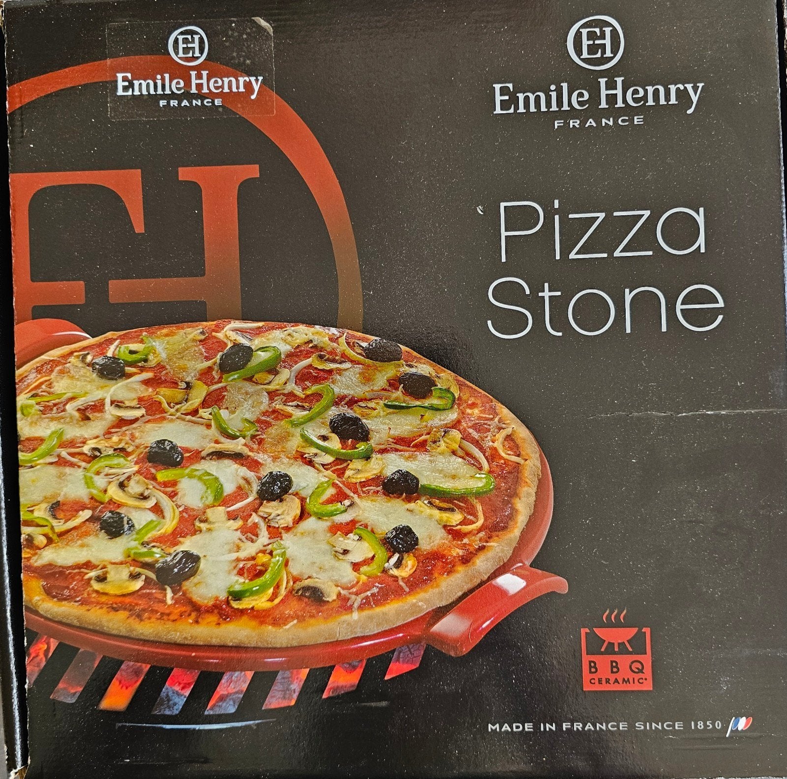 Pizzasteen voor de weber BBQ, Ophalen, Zo goed als nieuw