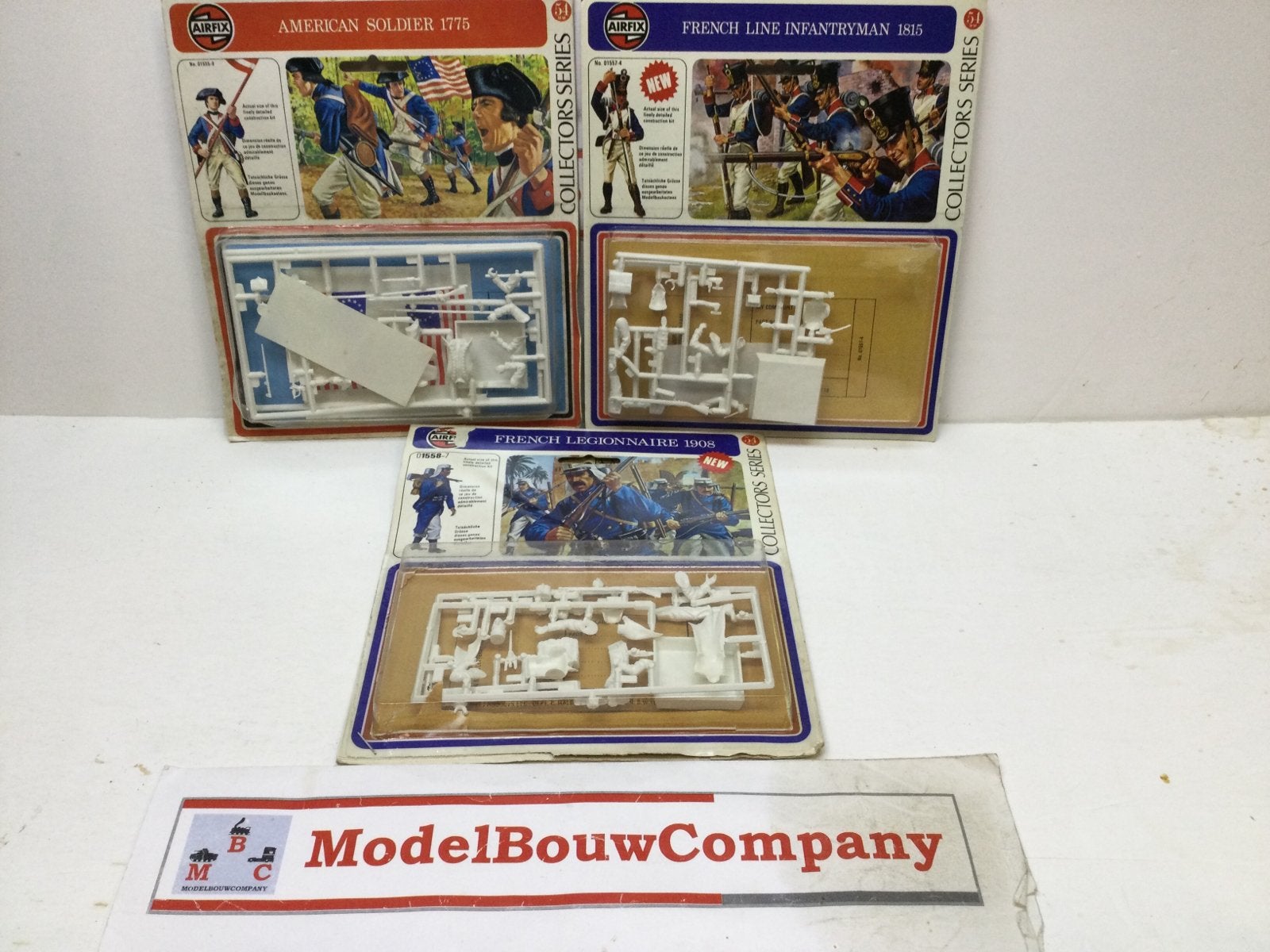 Kavel Airfix collectors series  French / amrcian, Ophalen of Verzenden, Zo goed als nieuw, 1:50 of kleiner