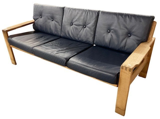 Mid-Century 3-Zitsbank 'Bonanza'– Esko Pajamies - Asko # 362, Huis en Inrichting, Ophalen, Brutalisme, Mid-century design, Gebruikt