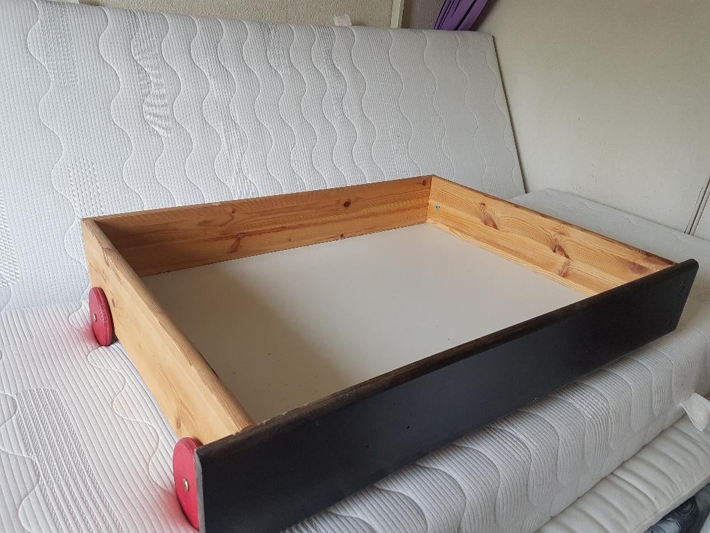 lade bed lade nachtkastje onder bed opbergen dekens bak, Ophalen, Minder dan 55 cm, Hout, 65 cm of meer