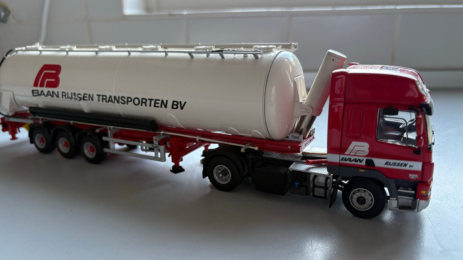 WSI Models DAF CF Baan Russen Transporten BV, Overige merken, 1:50 of kleiner, Nieuw, Ophalen of Verzenden
