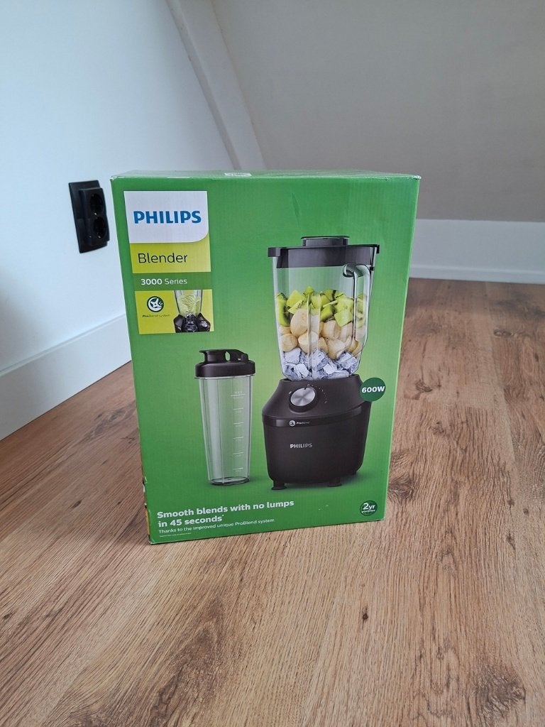 Philips Blender ProBlend HR2291/41 | GLOEDNIEUW + Garantie, Ophalen of Verzenden, Nieuw, Blender