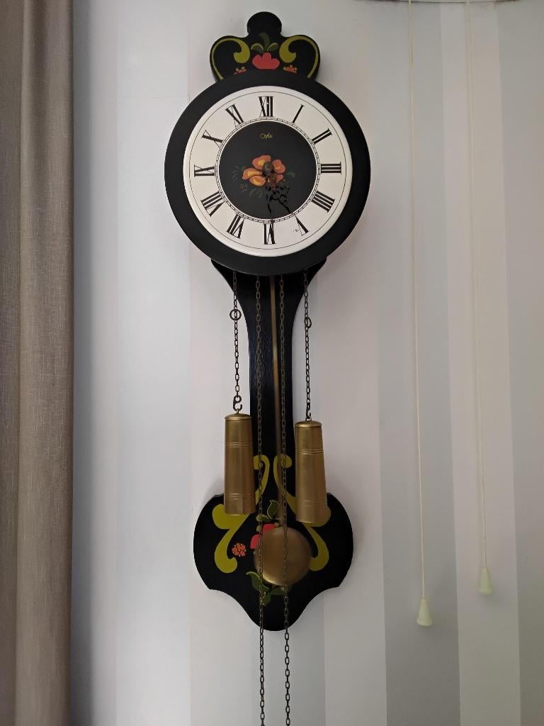 wandklok, Ophalen, Gebruikt, Analoog, Wandklok