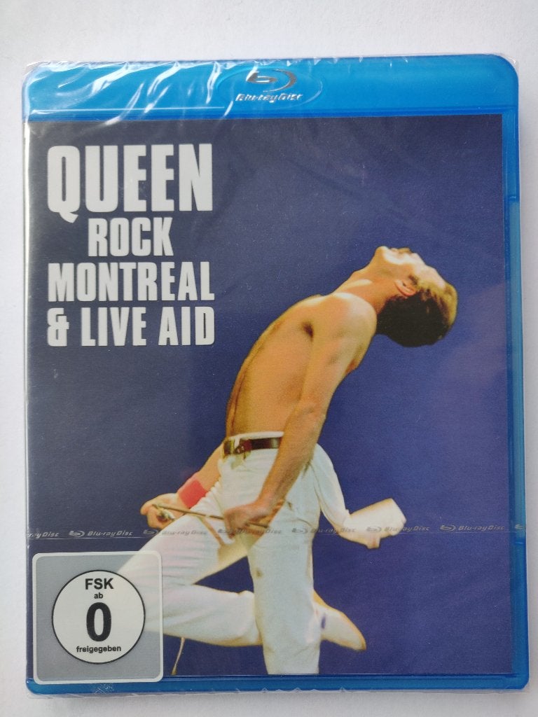 Queen Rock Montreal & Live Aid Blu-ray Freddie Mercury SEAL, Concert, Blu-ray, Nieuw in verpakking, Ophalen