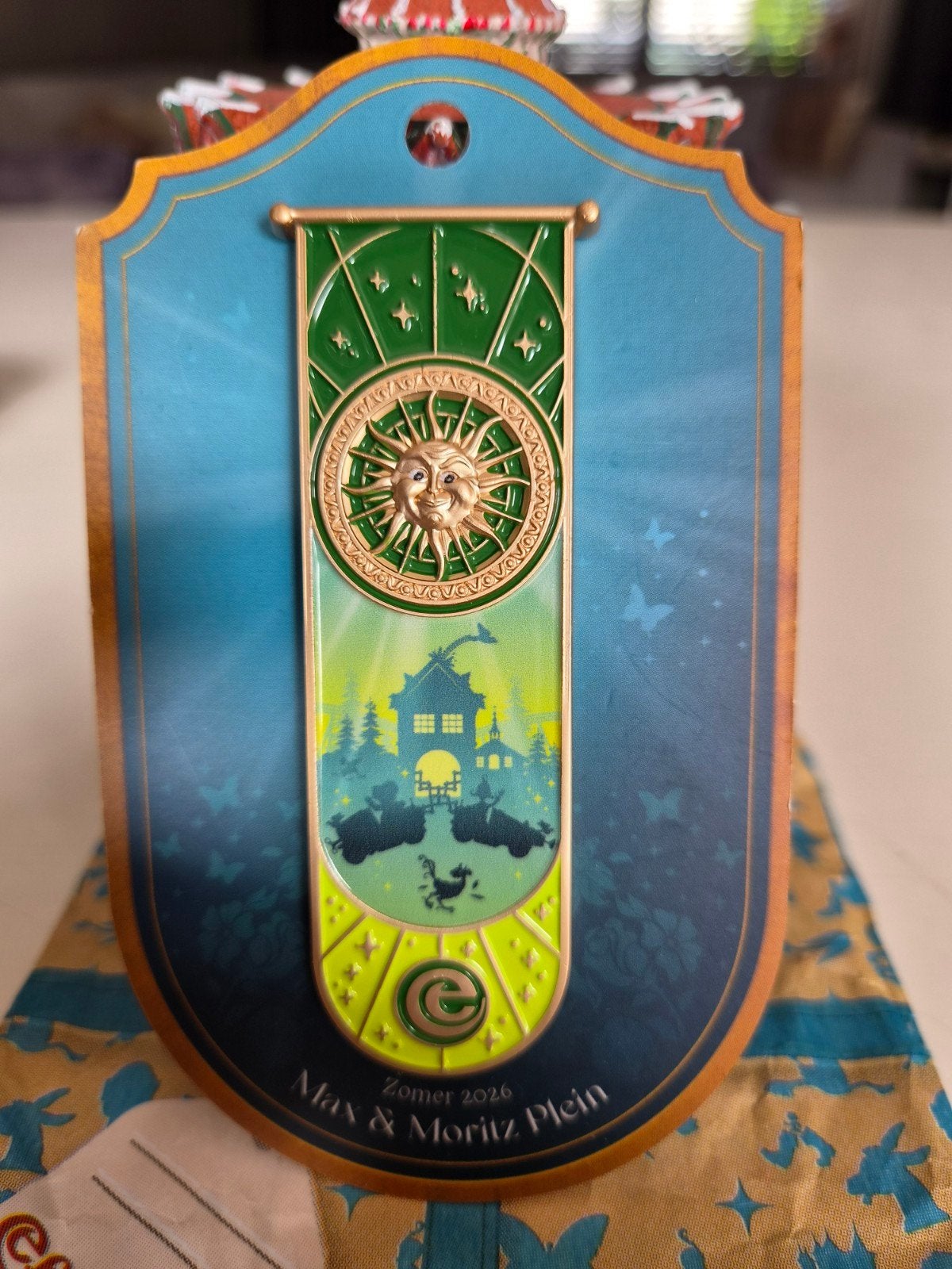 Efteling Max en Moritz Plein Zomer Vaandel pin, Verzamelen, Ophalen of Verzenden, Nieuw, Button of Speldje