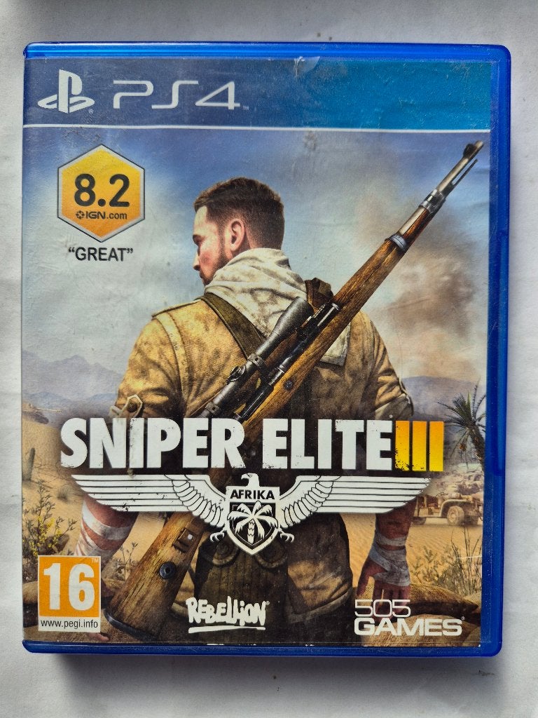 SNIPER ELITE III afrika, Avontuur en Actie, Gebruikt, 1 speler, Ophalen of Verzenden