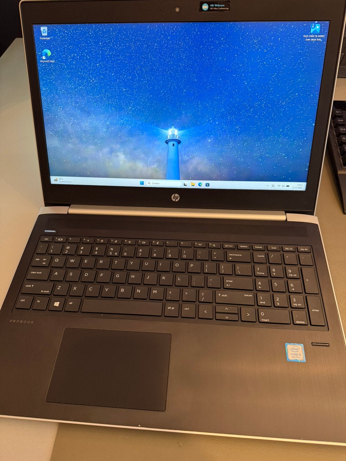 HP probook 450 G5, Gebruikt, 8 GB, Minder dan 2 Ghz, Ophalen of Verzenden