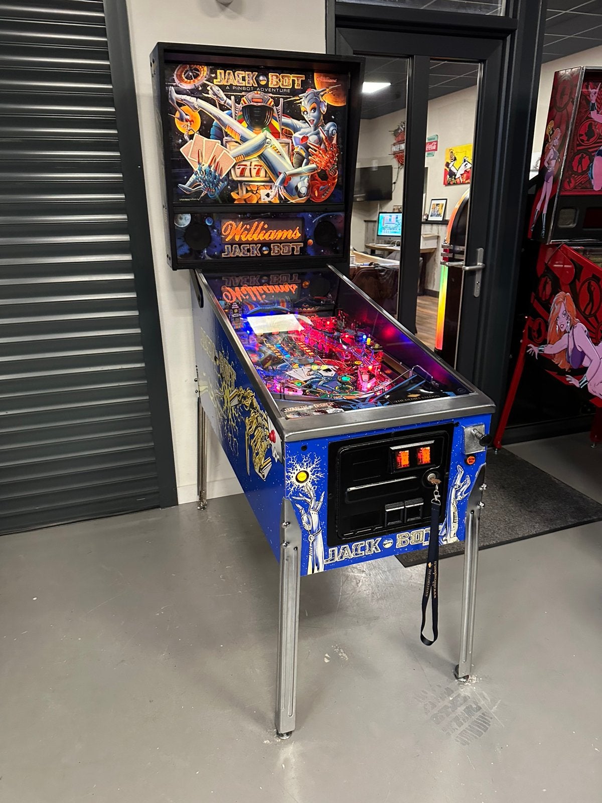 Prachtige flipperkast Williams Jack-Bot Pinball LED, Ophalen, Williams, Zo goed als nieuw, Dot-matrix