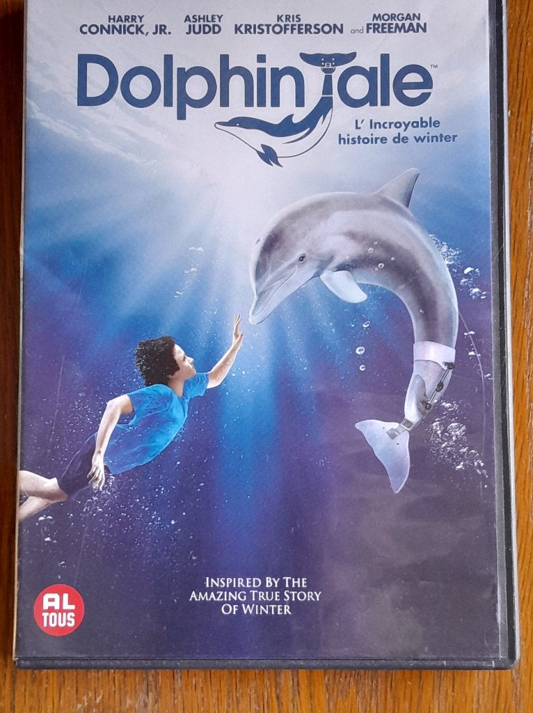 Dolphin tale dvd zgan, Alle leeftijden, Ophalen of Verzenden, Zo goed als nieuw