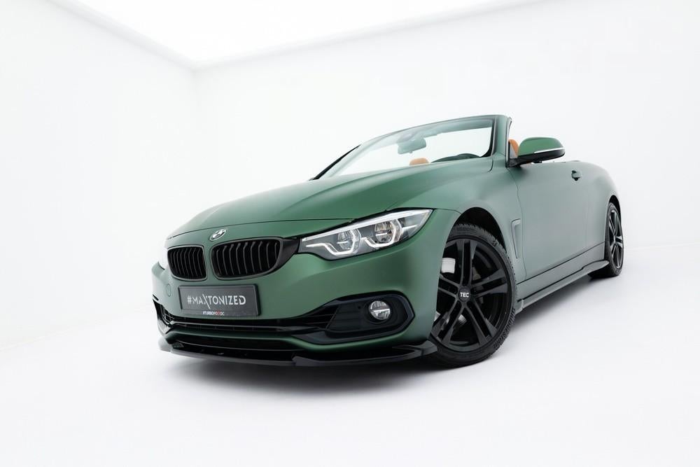 Voorlip sideskirt spoiler - BMW 4-serie Cabrio F33 14-20, Ophalen of Verzenden