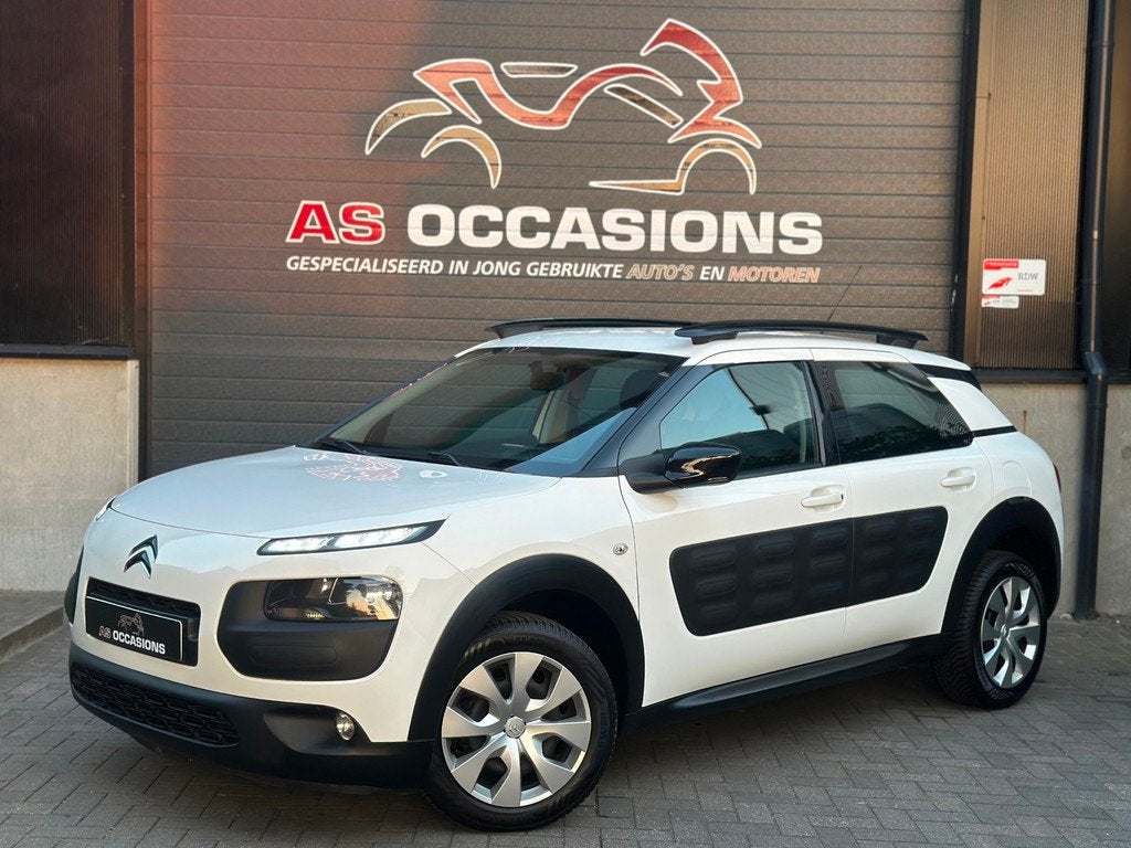 Citroen C4 Cactus 1.2 PureTech Feel - ParkCam - Cruise - Nav, Voorwielaandrijving, Gebruikt, 1199 cc, 82 pk