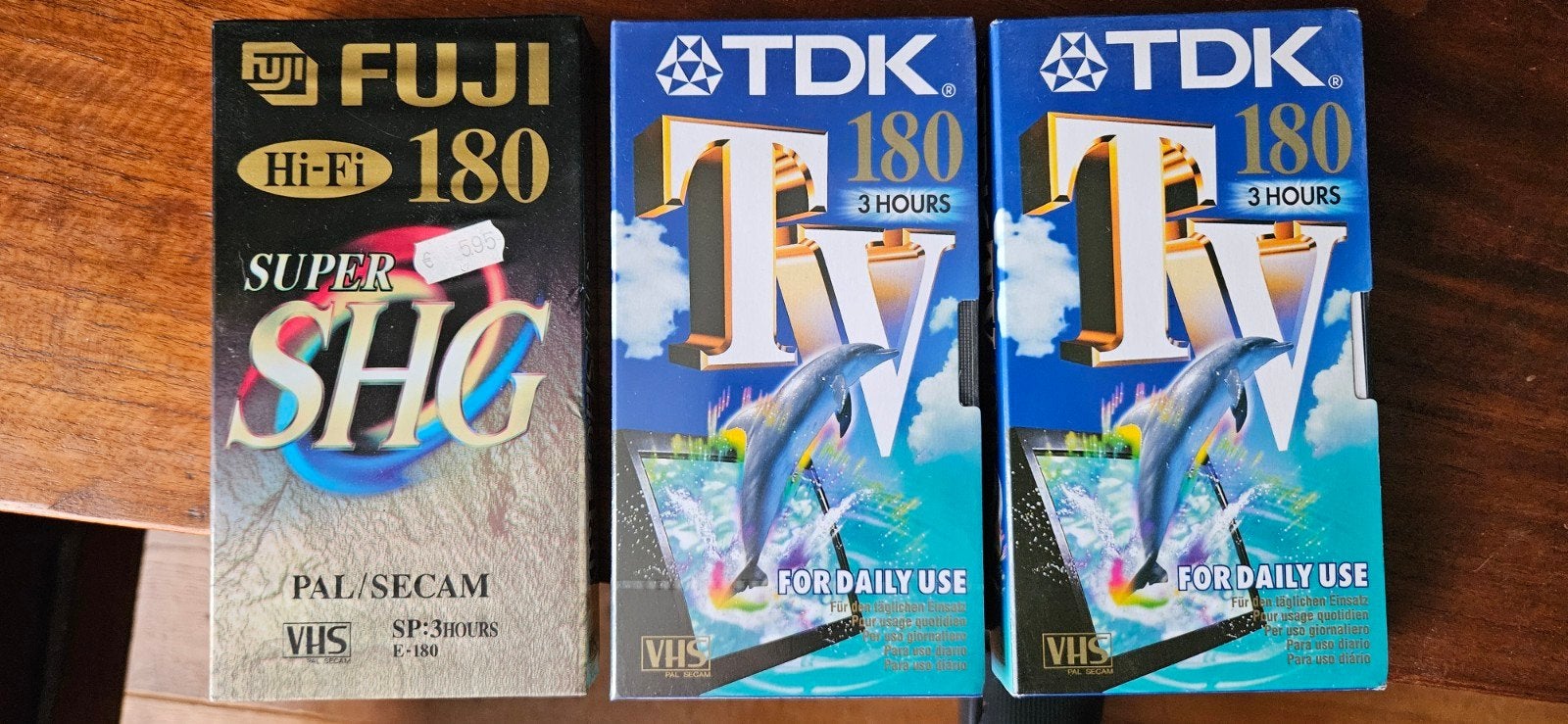 nieuwe vhs videobanden, Ophalen, Nieuw in verpakking