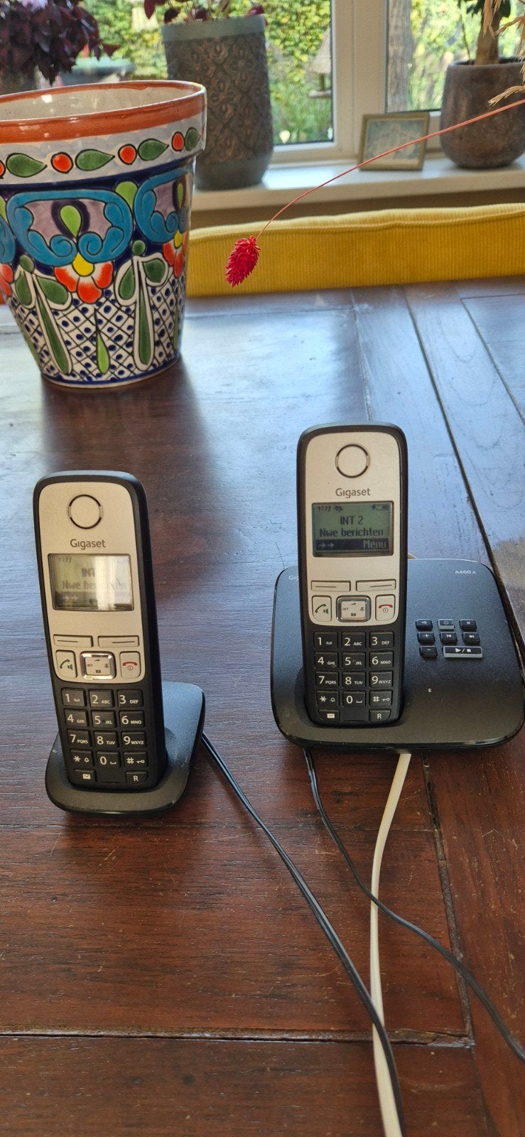 Gigaset A400A draadloze telefoon met 2 handsets, Ophalen of Verzenden