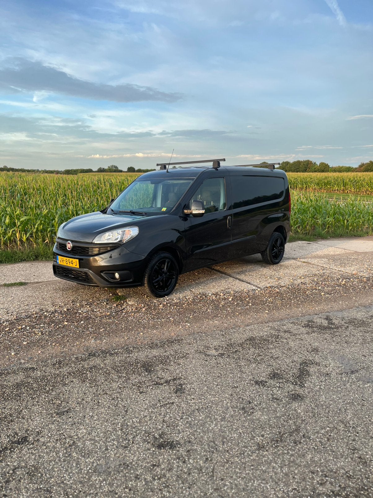 Fiat Doblo 2015, Euro 5, Zwart, 4 cilinders, Zwart