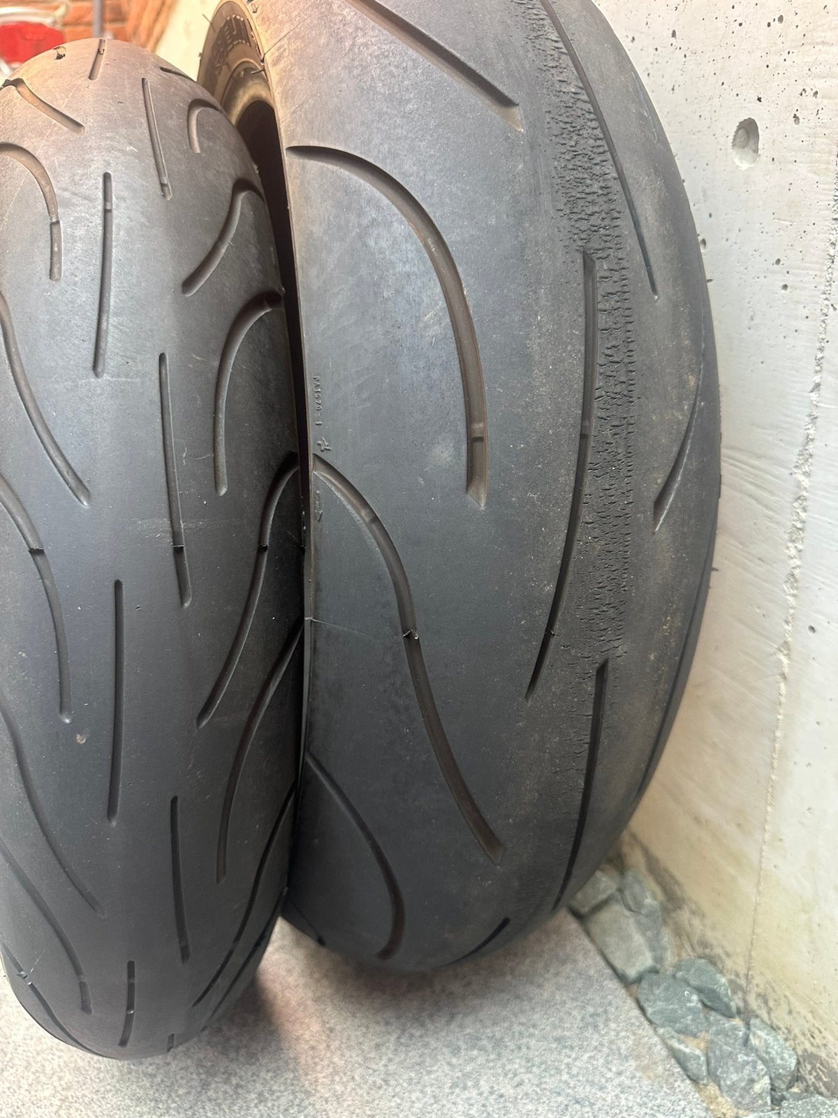 Michelin Power 2ct bandenset, Ophalen of Verzenden, Gebruikt
