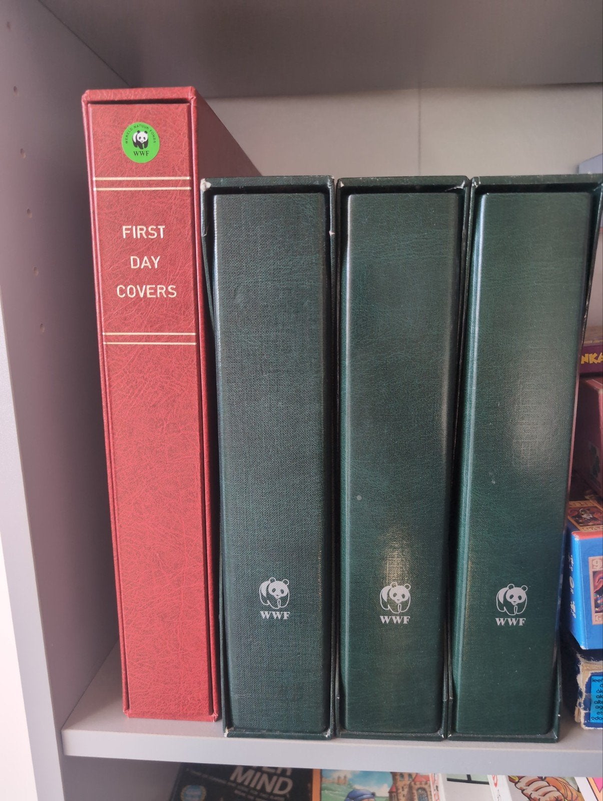WWF First Day Covers Collectie - 4 albums, Ophalen, Beschreven, Rest van de wereld