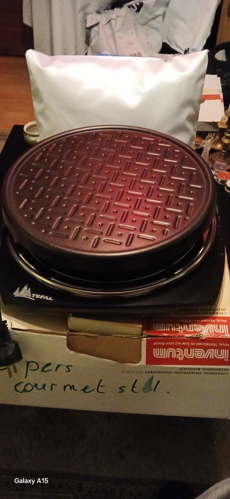 Tefal Gourmetstel 8 personen, Witgoed en Apparatuur, Gourmetstellen, Ophalen of Verzenden, 8 personen of meer