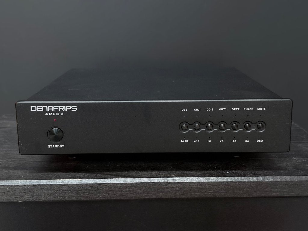 Denafrips Ares II R2R DAC – gebalanceerd, NOS/OS, Ophalen of Verzenden, Zo goed als nieuw, Optische audio