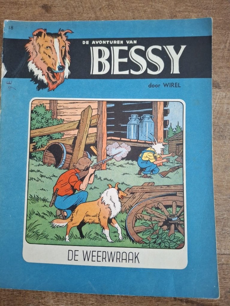 Bessy De weerwraak, Boeken, Gelezen, Willy Vandersteen, Eén stripboek, Ophalen of Verzenden