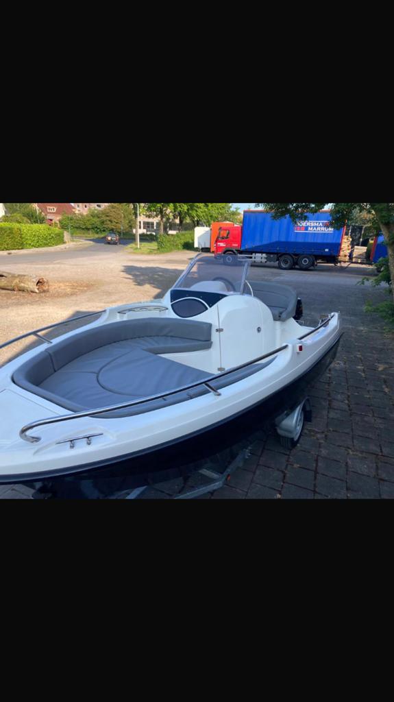Topcraft 485 Open Console Boot met Trailer - Z.G.A.N., Ophalen, Zo goed als nieuw, Topcraft