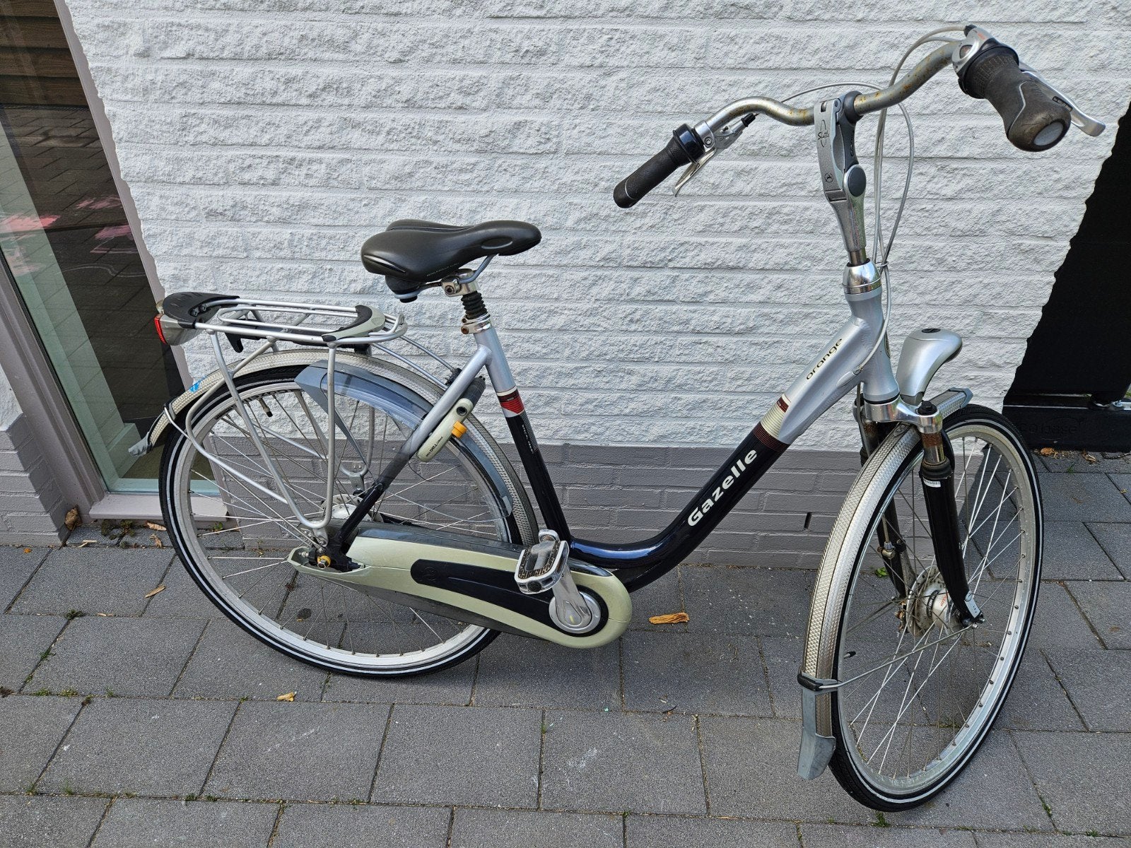 Gazelle Orange damesfiets - 7 versnellingen, gelzadel, Fietsen en Brommers, Fietsen | Dames | Damesfietsen, Ophalen, Gebruikt