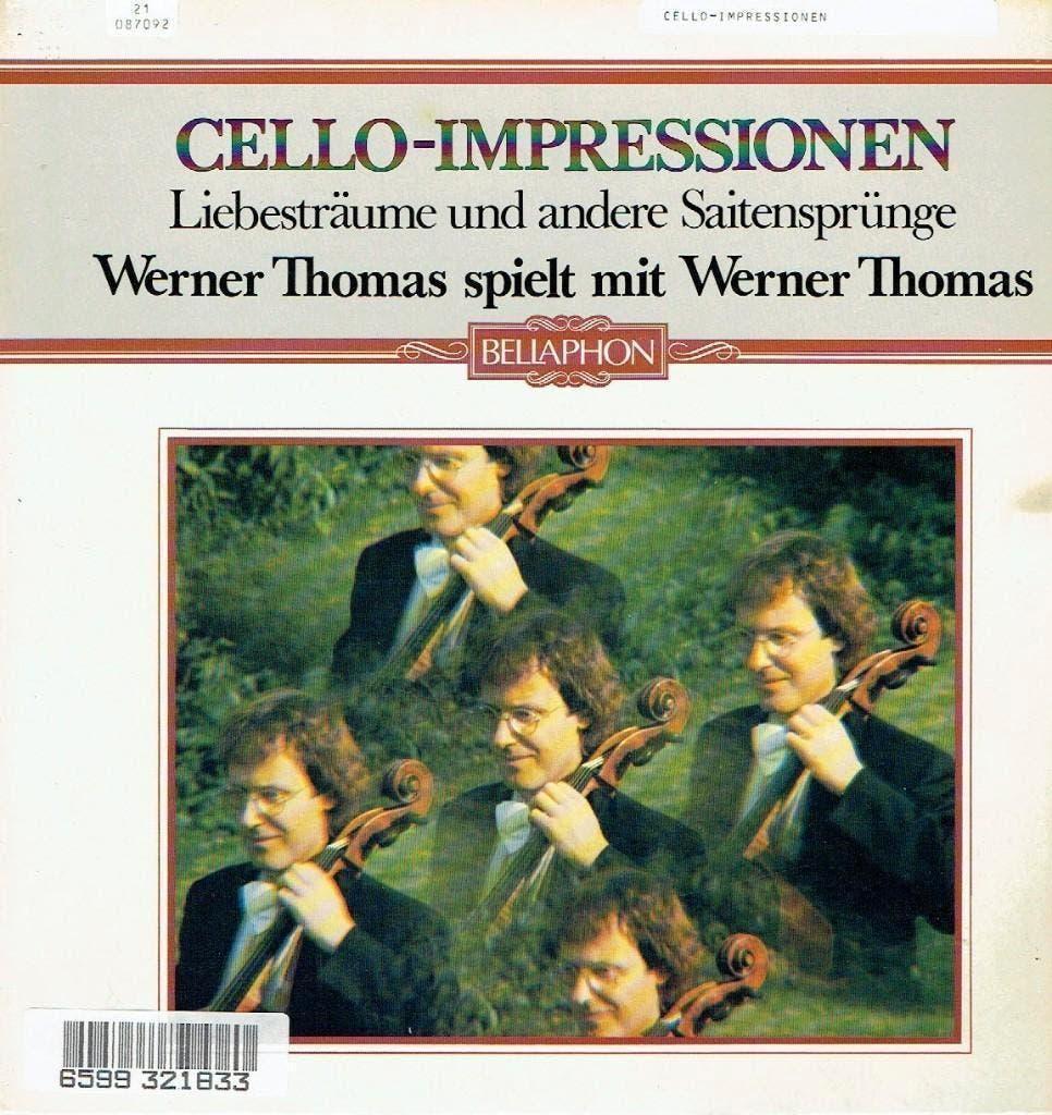 Werner Thomas – Cello-Impressionen, Kamermuziek, Verzenden, Zo goed als nieuw, 12 inch