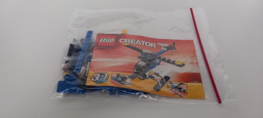Lego Creator Mini Helikopter 5864, Ophalen of Verzenden, Gebruikt, Complete set, Lego