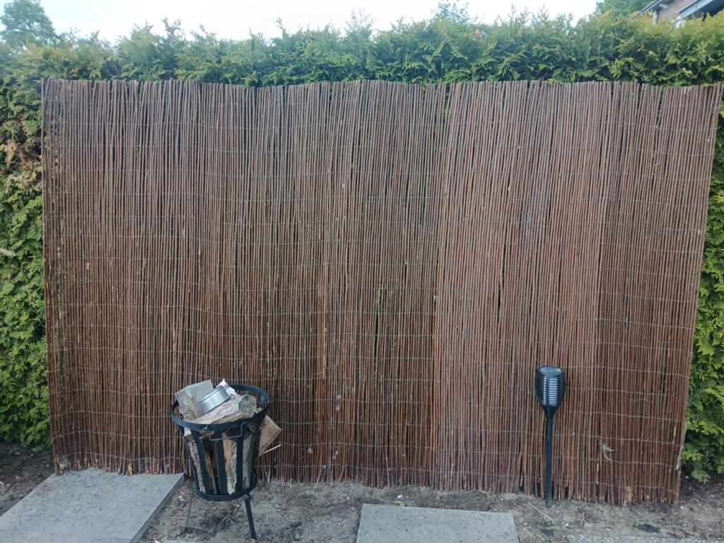 Wilgenmat 2,80m breed x 1,75m hoog, Tuin en Terras, Schuttingen, Ophalen, Overige materialen, Minder dan 3 meter, 1 tot 2 meter