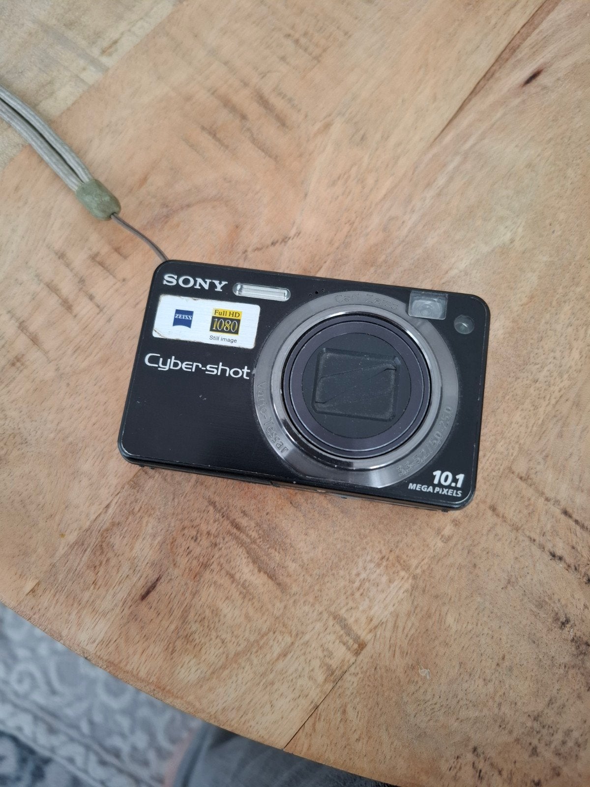 Sony Cyber-shot DSC-W170 Compactcamera met 10.1 MP, Ingebouwde flitser, Gebruikt, Oplader, Ophalen of Verzenden