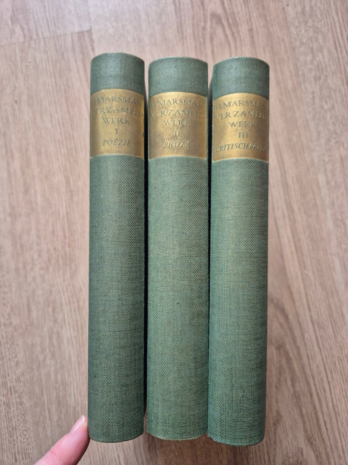 H. Marsman - Verzameld Werk (3 delen, Eerste Druk 1938)
Besc, Boeken, Ophalen of Verzenden, Gelezen