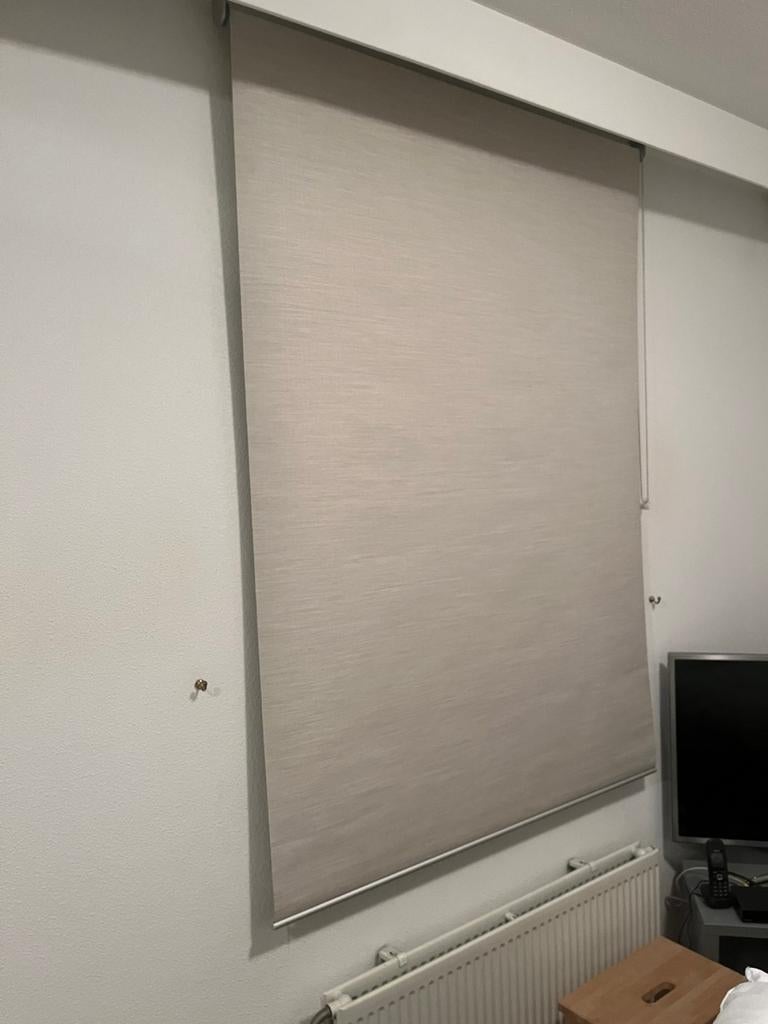 Rolgordijn 2 stuks, 100 tot 150 cm, Nieuw, Ophalen of Verzenden, Crème
