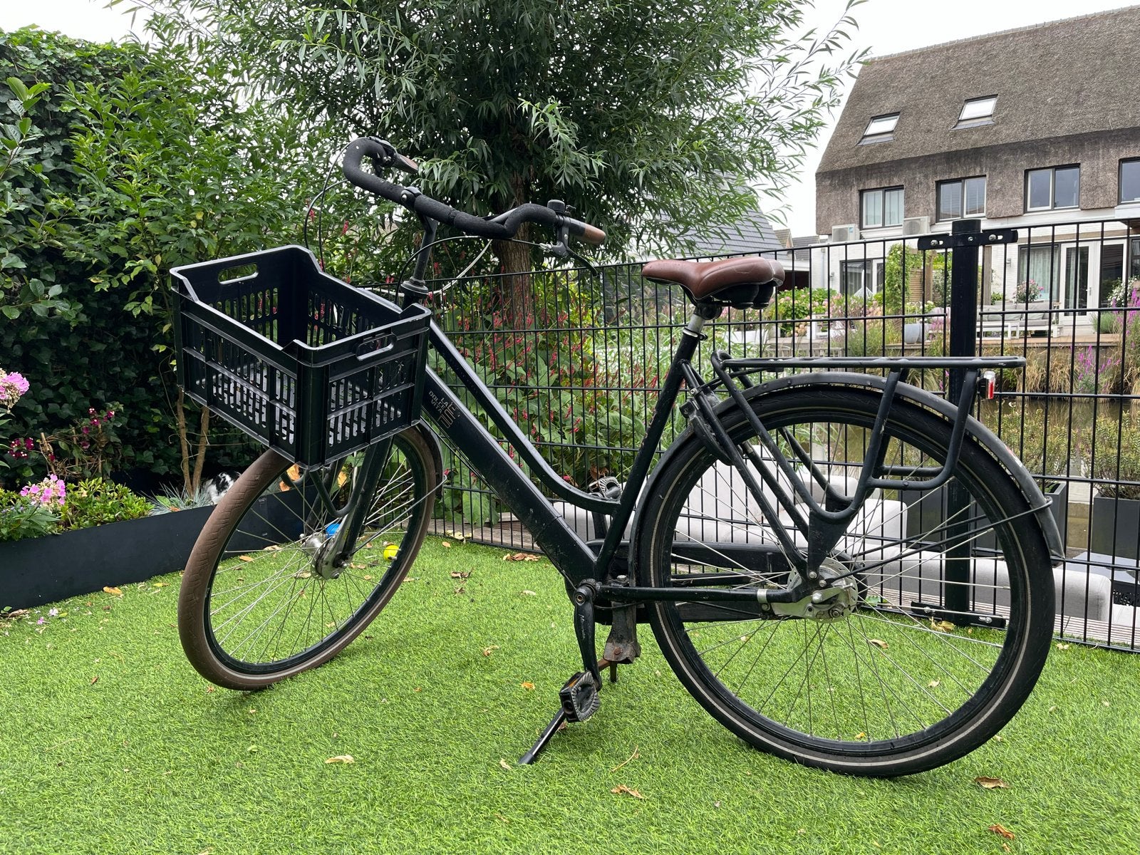 BSP Moederfiets met 3 versnellingen en mandje, Dubbele standaard, 0 zitjes, Trommelrem, Ophalen