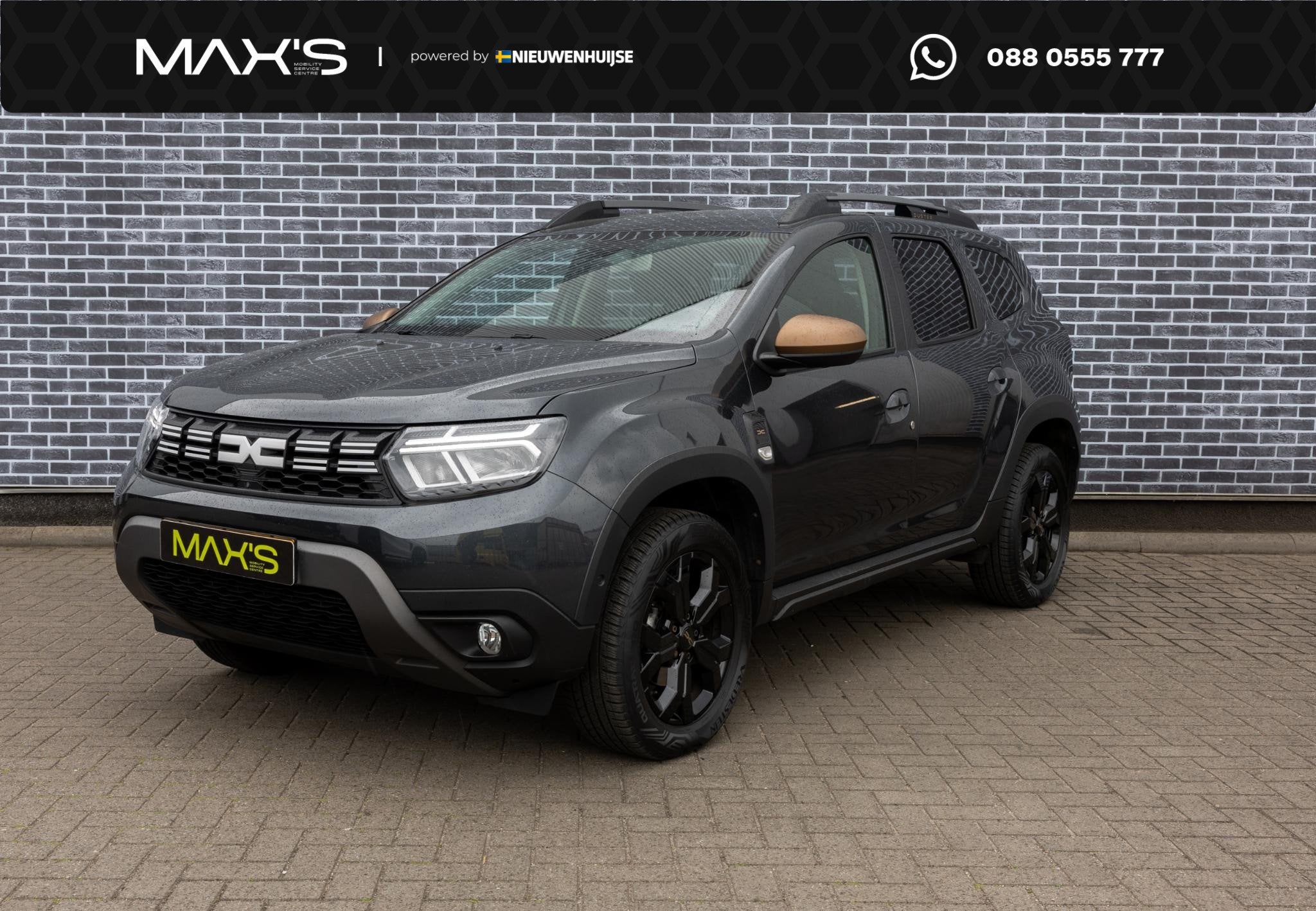 Dacia Duster 1.3 TCe 150 EDC Extreme | Trekhaak | 360 Graden, Auto's, Dealer onderhouden, Stof, Gebruikt, 4 cilinders