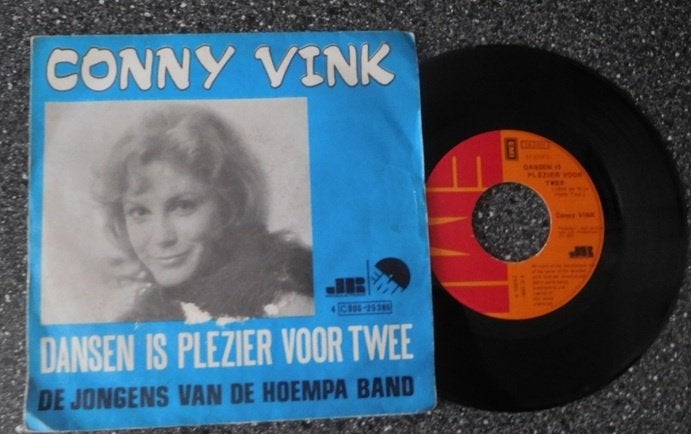 Conny Vink - dansen is plezier voor twee (vanaf € 2,50), Verzenden, Zo goed als nieuw, 7 inch, Levenslied of Smartlap