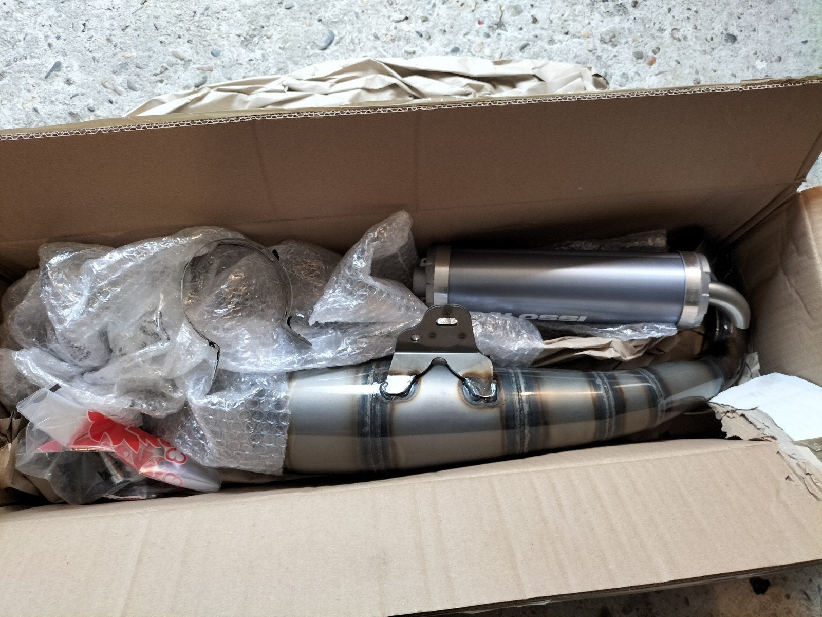 180cc malossi uitlaat Nieuw 172cc 125cc, Ophalen of Verzenden