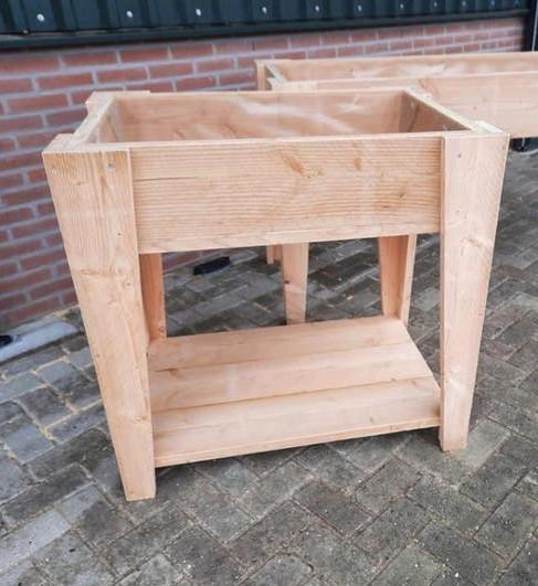 Douglas kweektafel met plateau, Ophalen, Nieuw, Rechthoekig, Hout