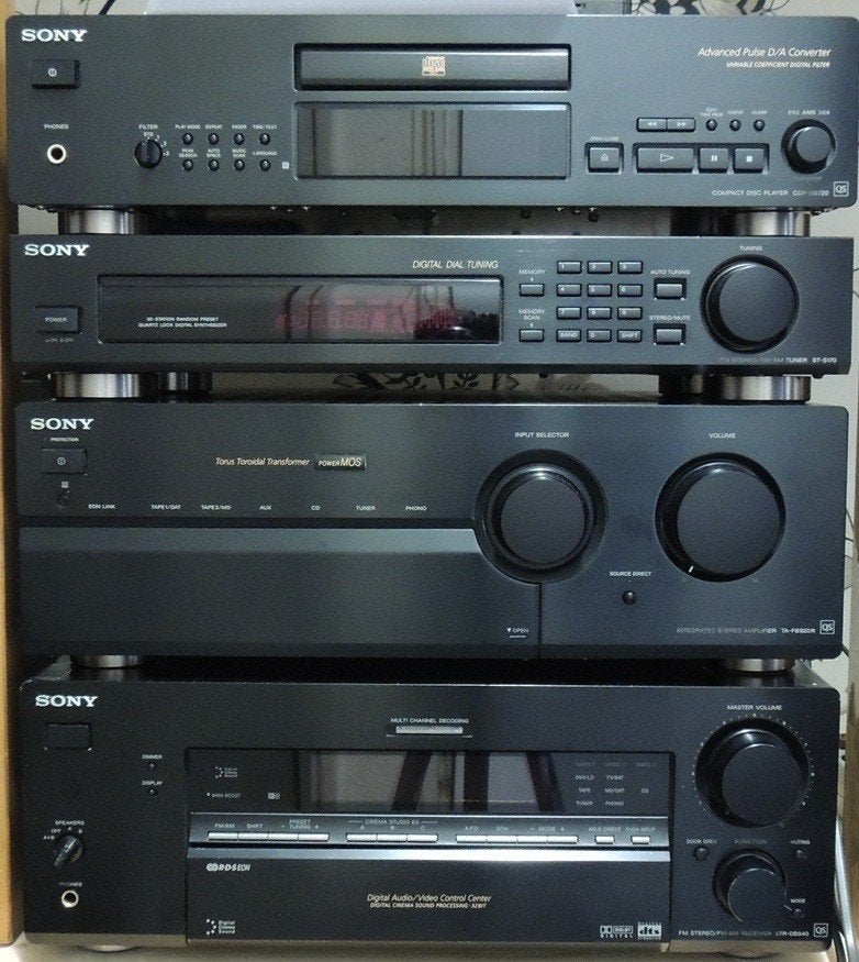 sony cdp-fb720 cd speler QS serie, Audio, Tv en Foto, Ophalen, Zo goed als nieuw, Sony