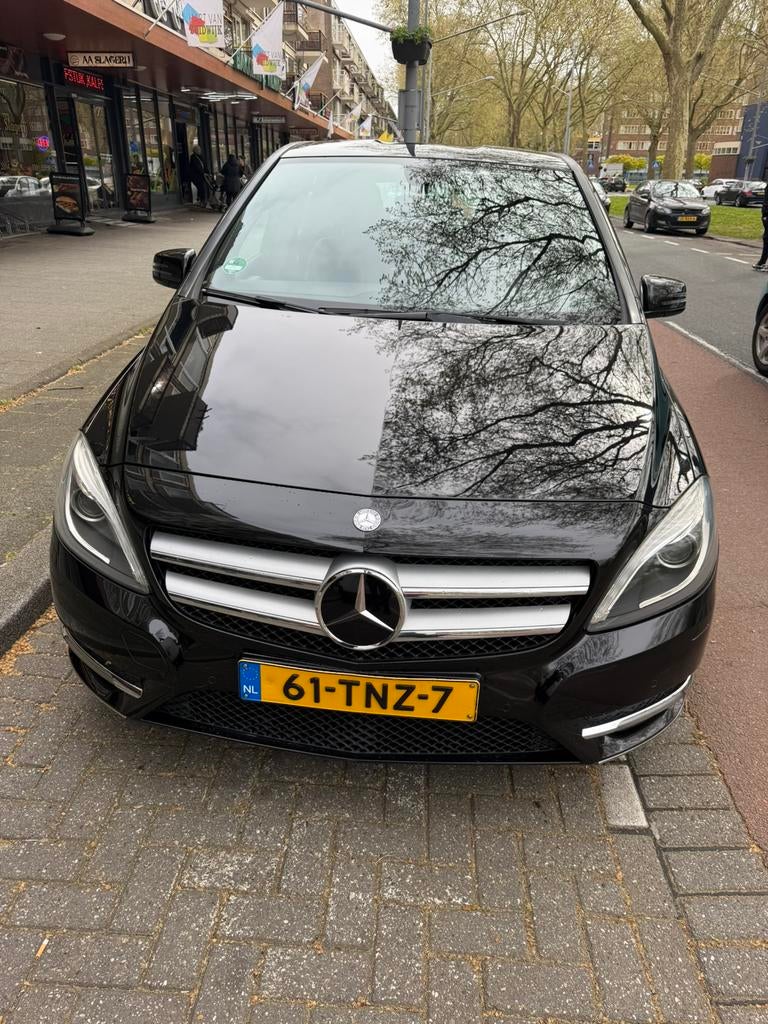 Mercedes-Benz B-Klasse 1.6 B180 5DRS BE Dct7 2012 Zwart, Auto's, 1325 kg, 4 cilinders, Particulier, 16 km/l